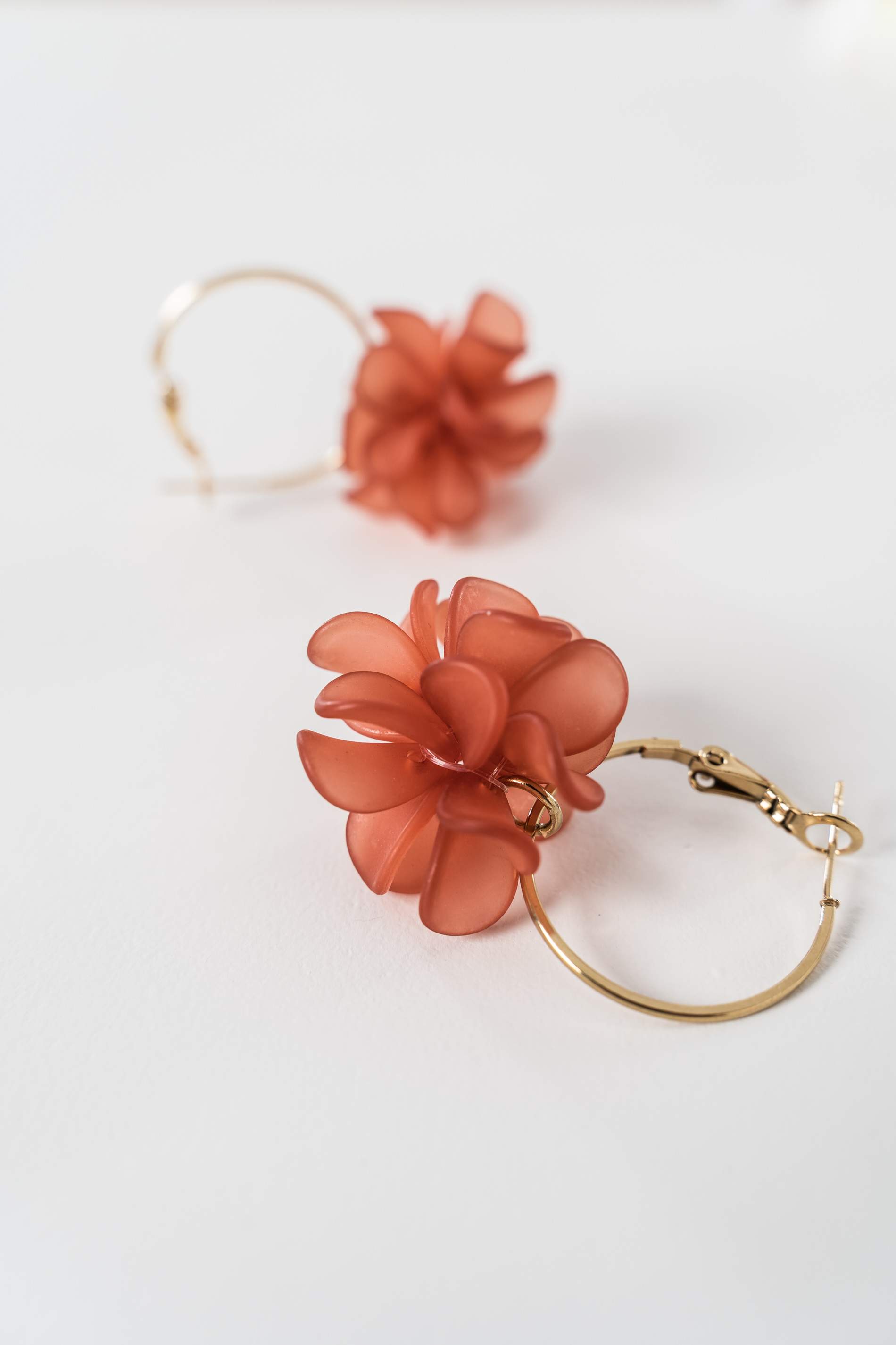 AROS FLOR RESINA CORAL