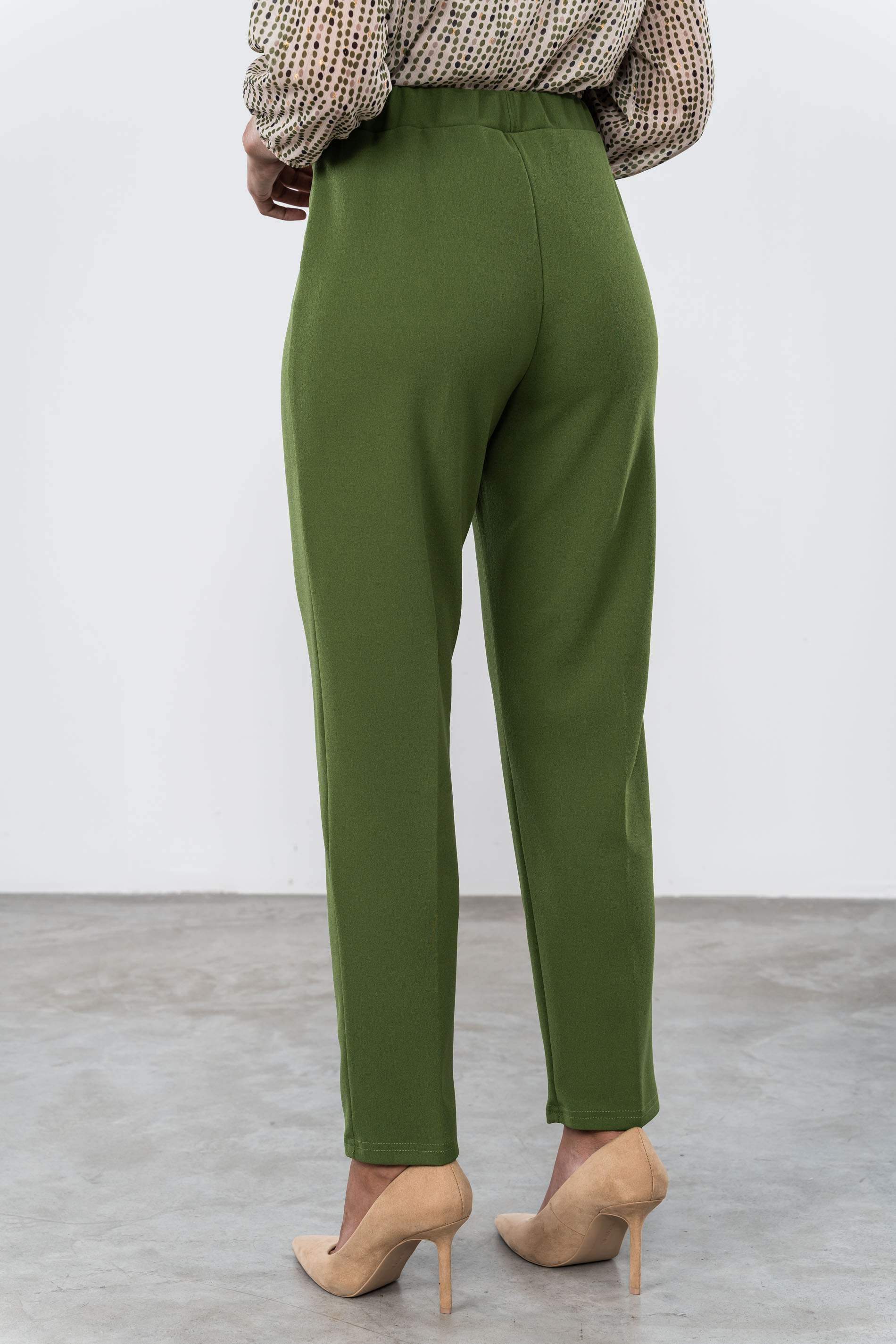 PANTALÓN BÁSICO GOMA MANZANA