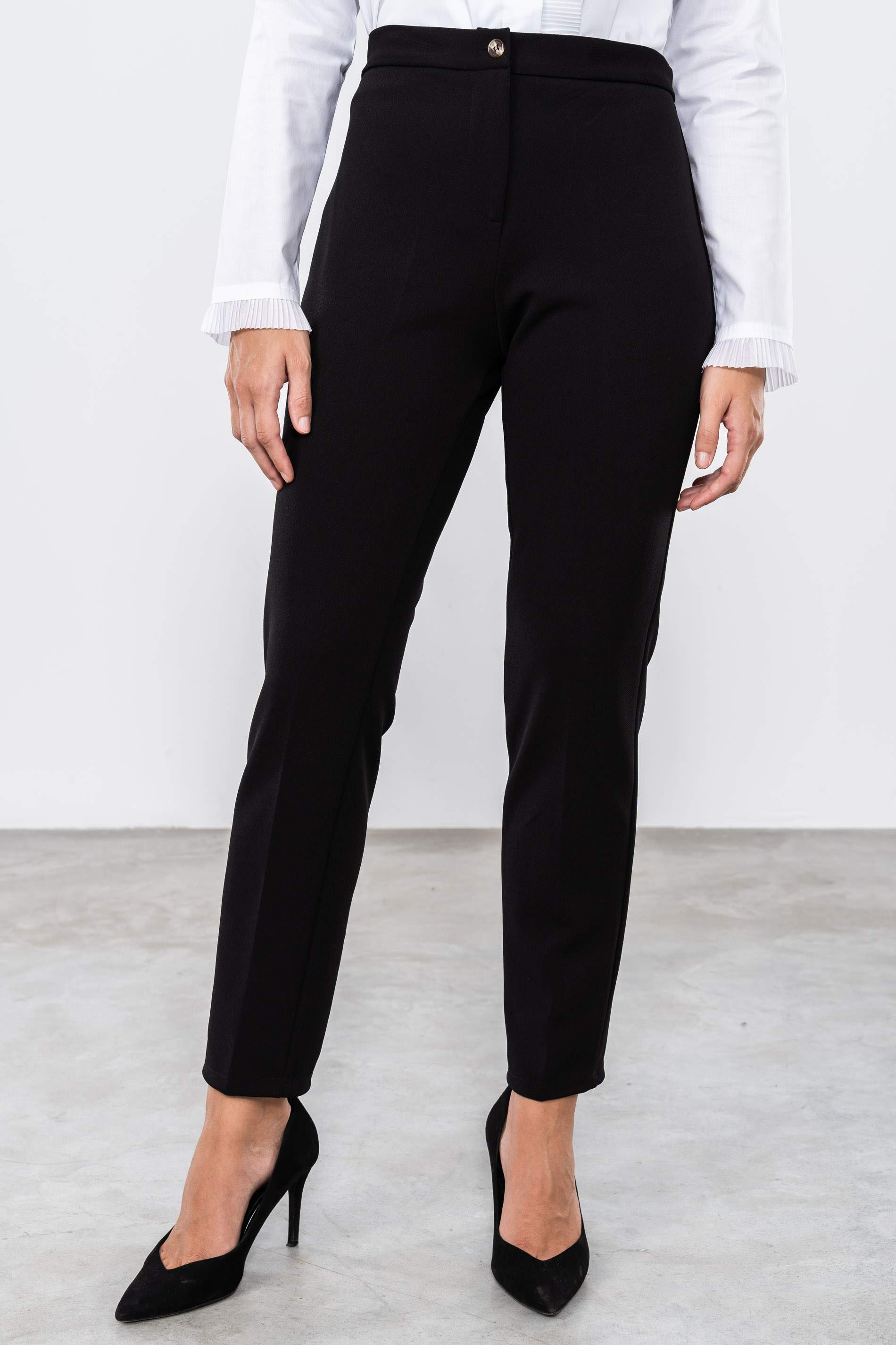 PANTALON CINTURA ELASTICA NEGRO