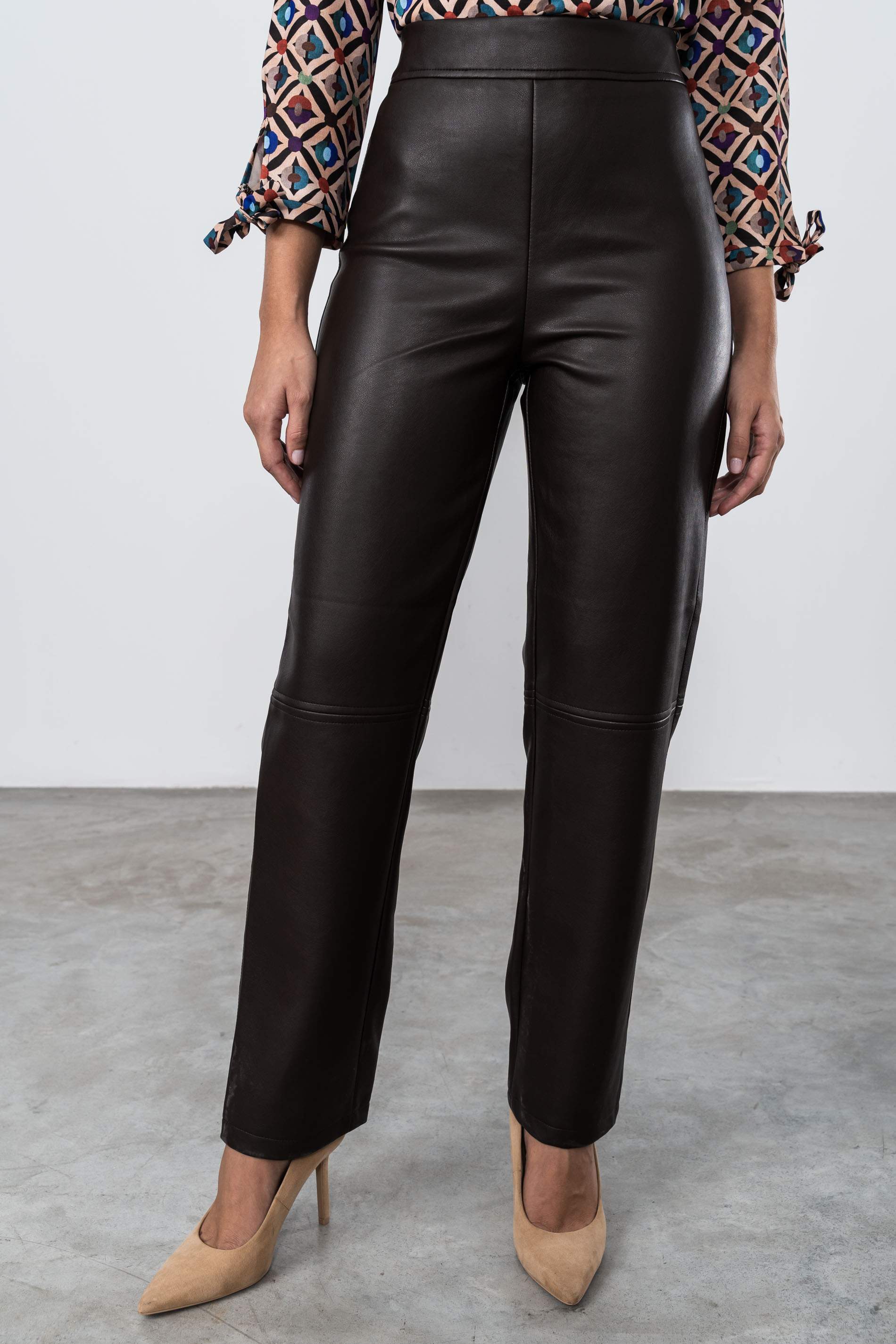 PANTALON POLIPIEL MARRON