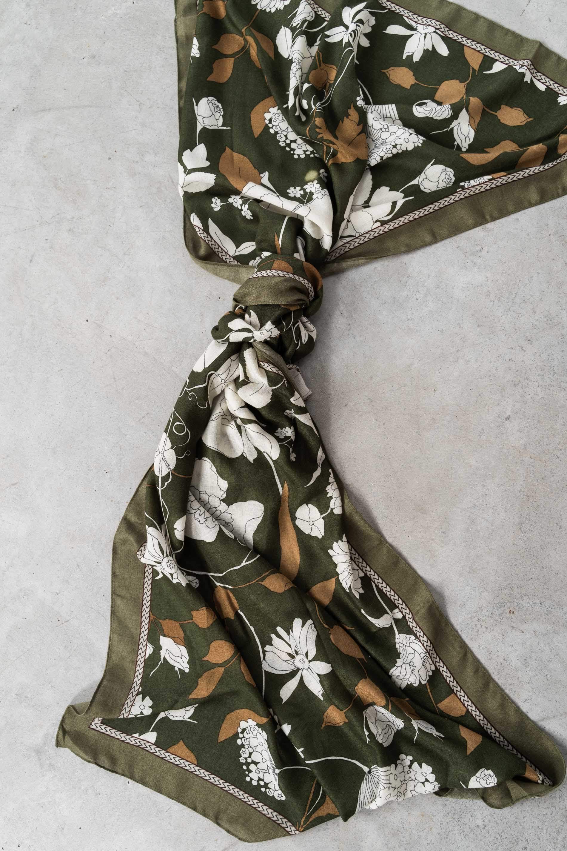 FOULARD FLORES 