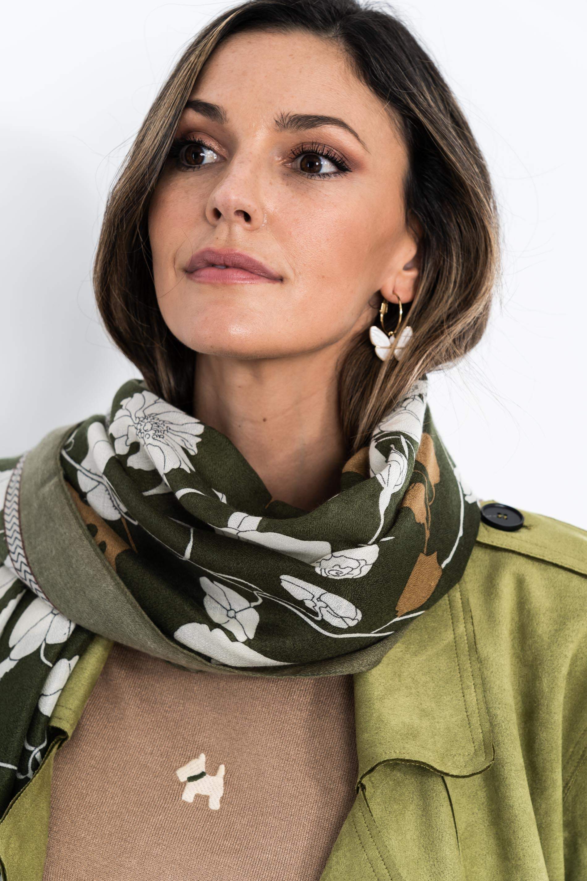 FOULARD FLORES 