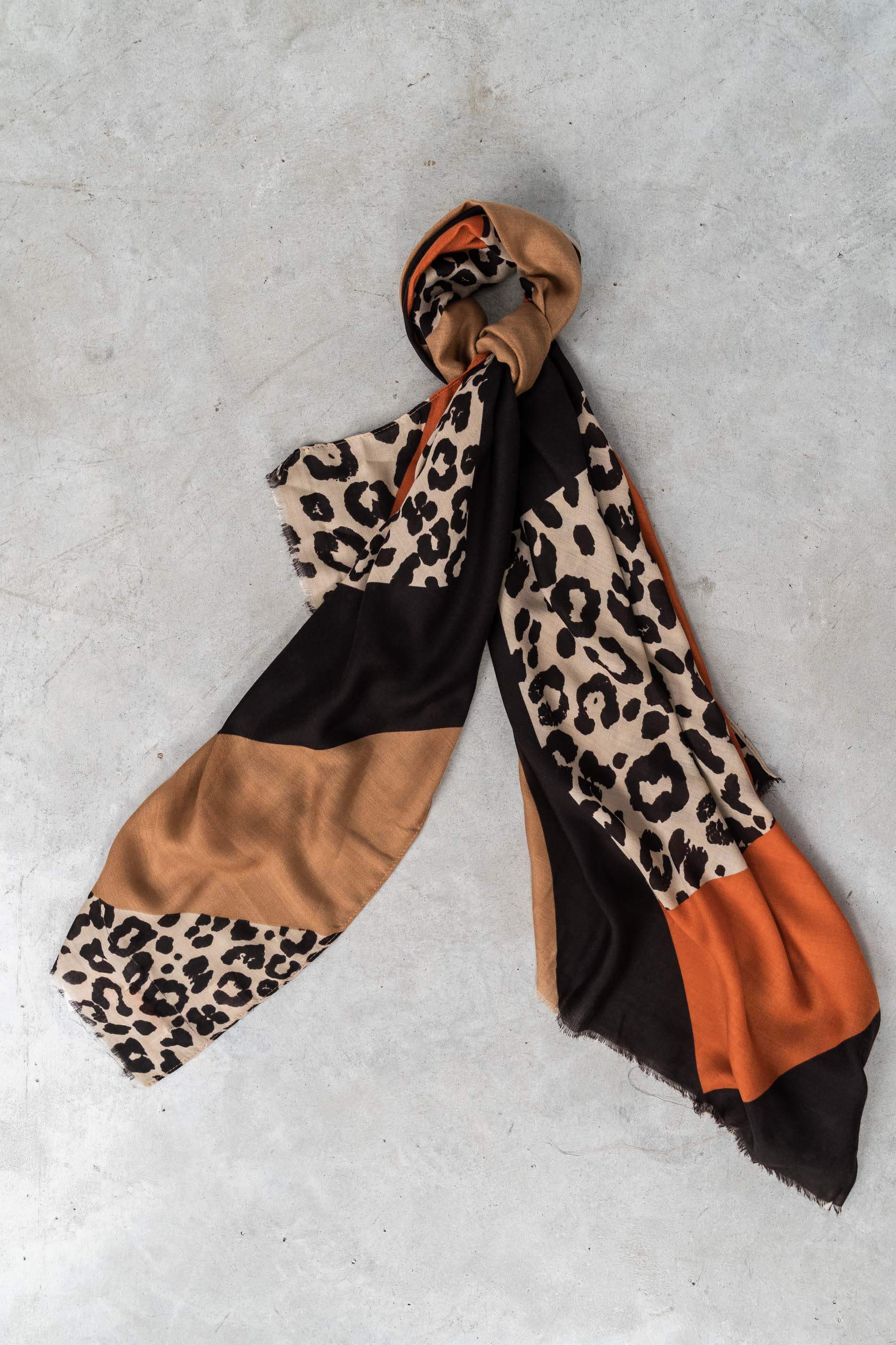 FOULARD ANIMAL BLOQUES