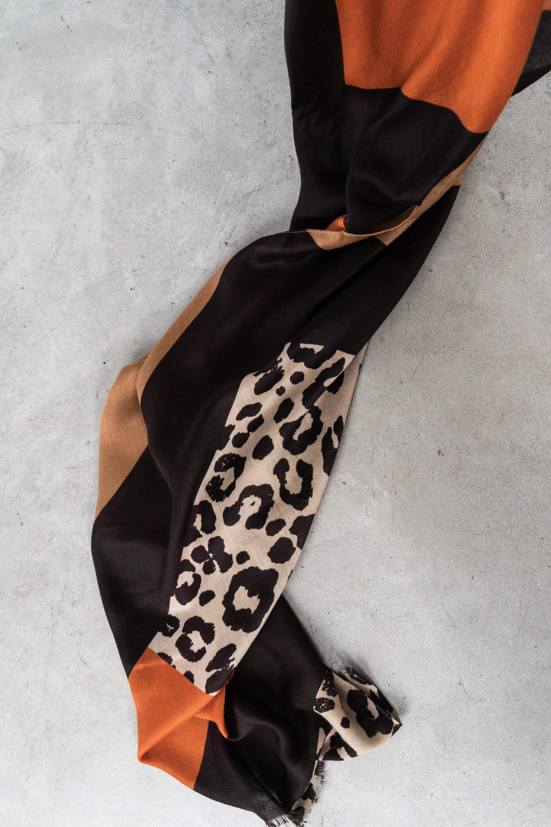 FOULARD ANIMAL BLOQUES