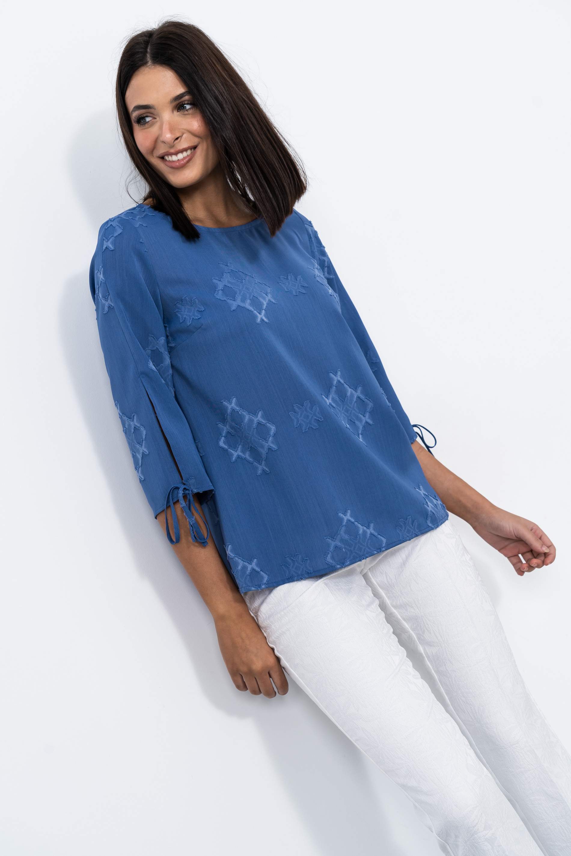 BLUSA ABERTURAS MANGAS