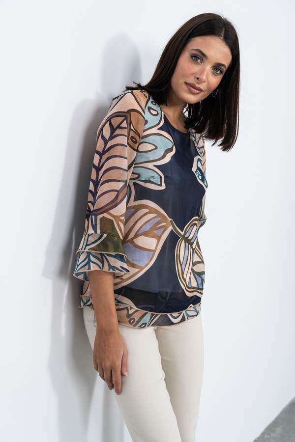 BLUSA HOJA GRANDE