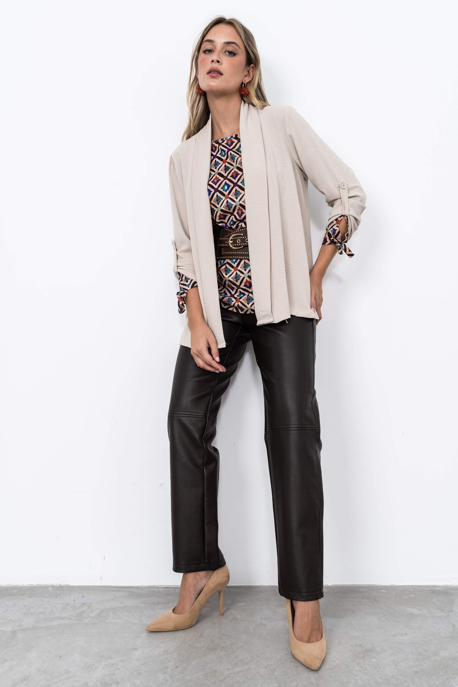 SOBRECAMISA TRABILLA BEIGE