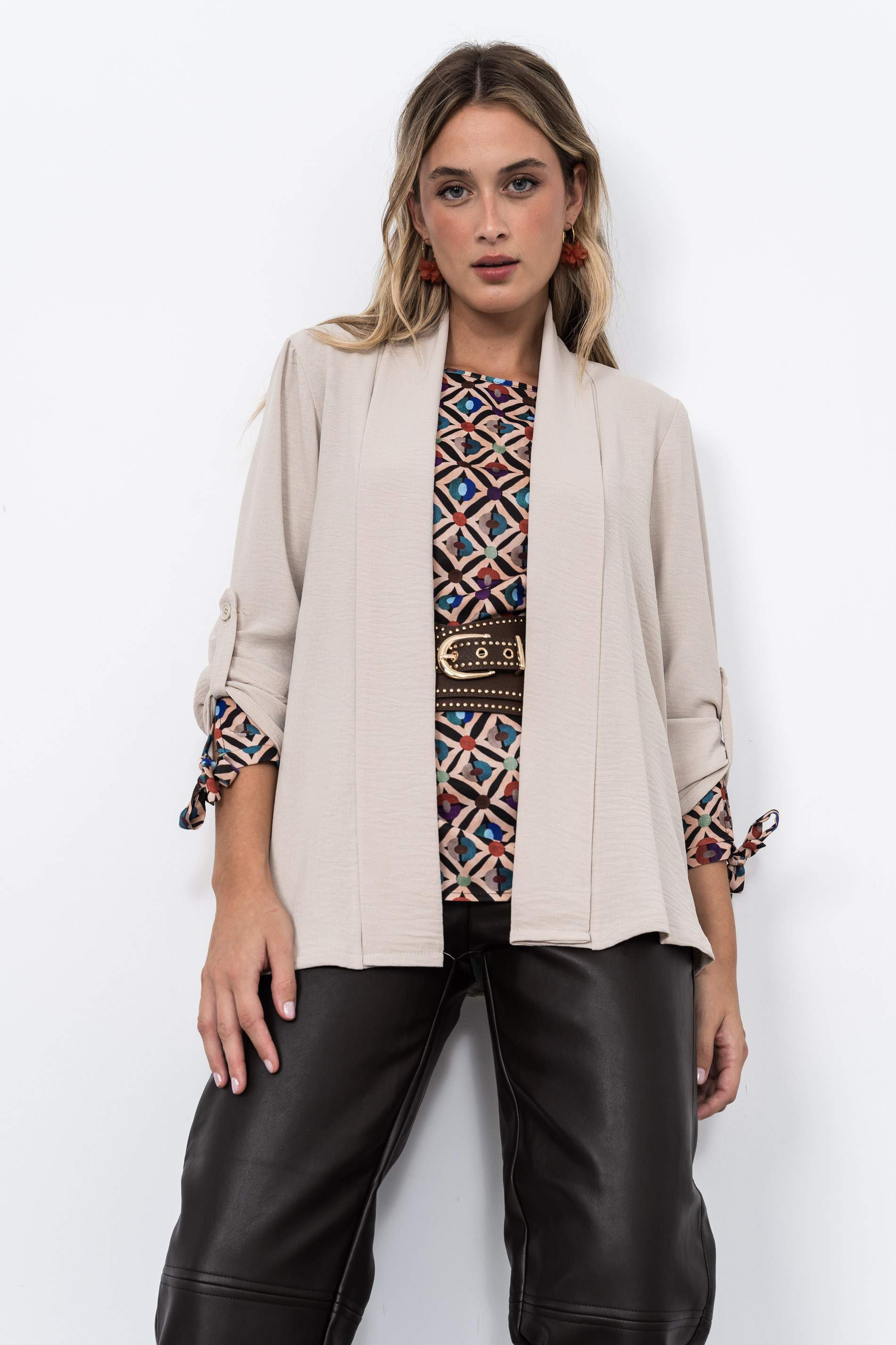 SOBRECAMISA TRABILLA BEIGE